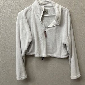 URBAN Cropped Fleece hoodie